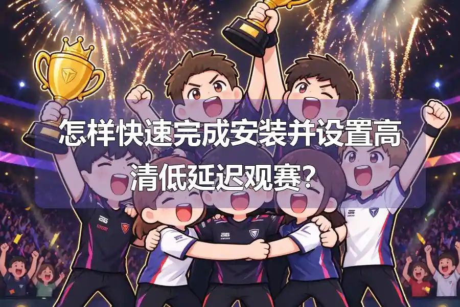怎样快速完成安装并设置高清低延迟观赛?